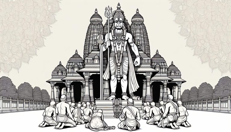 Hanuman’s Role in Hindu Rituals: Symbol of Strength, Devotion, and Protection