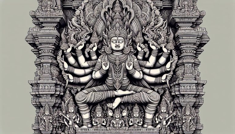 The Influence of Moksha on Hindu Art: From Ancient Temples to Modern Paintings