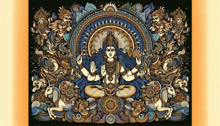 Exploring the Timeless Beauty and Influence of Hindu Mythological Designs in Modern Art and Culture