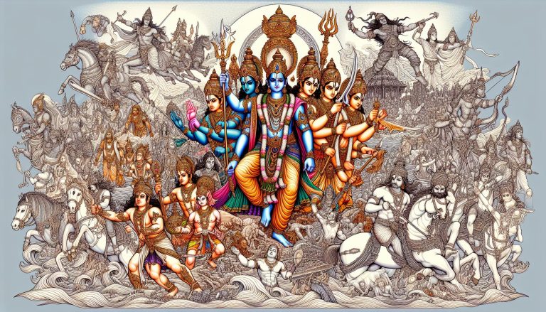Exploring Hindu Myth Allegorical Interpretations: Insights into Human Nature and Spirituality