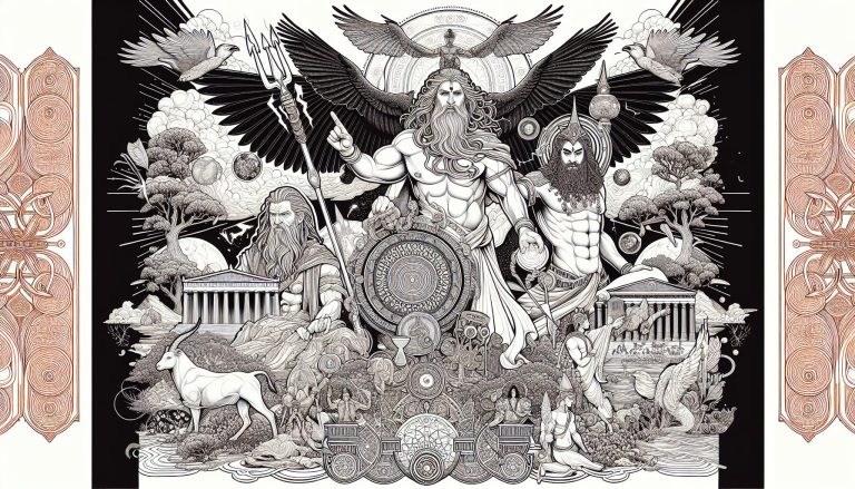 Exploring Mythological Divine Archetypes: Zeus, Odin, Vishnu, and More