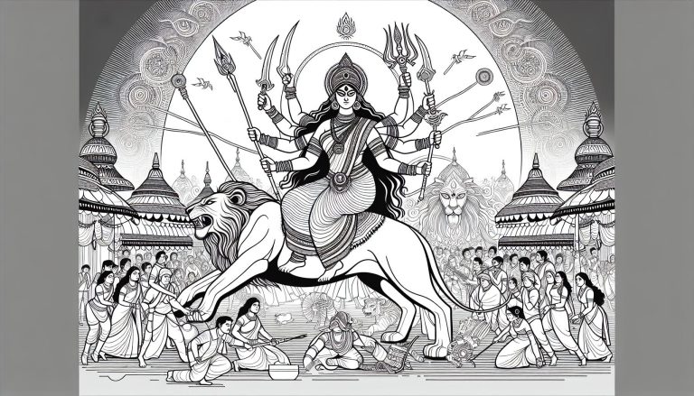 Exploring Durga’s Mythological Origins: Mother Goddess of Victory and Empowerment