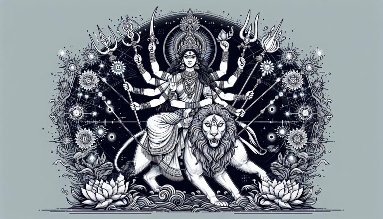 Unveiling Durga’s Spiritual Symbolism: Power, Protection, and Divine Feminine Energy
