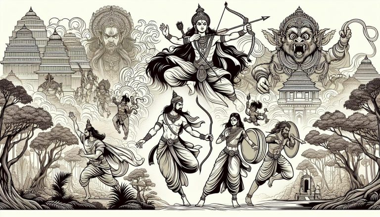 Exploring Ramayana Religious Symbolism: Lessons on Virtue, Duty, and Good vs. Evil