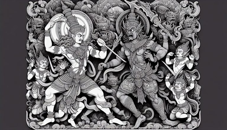 Asura-Deva Battles: Exploring Ancient Mythology and Cultural Impact