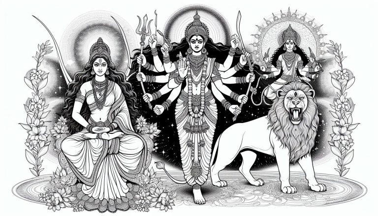 Exploring Shiva’s Consorts and Mythology: Parvati, Kali, and Durga’s Cosmic Roles in Hinduism