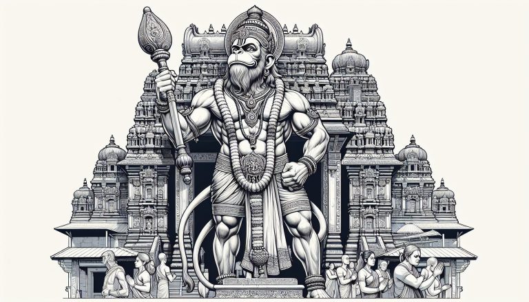Exploring Hanuman’s Representation in Art and Literature Through the Ages