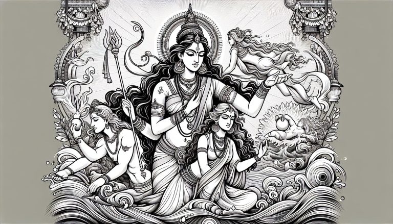 Exploring Shiva’s Consorts and Powers: Parvati, Sati, and Ganga in Hindu Mythology