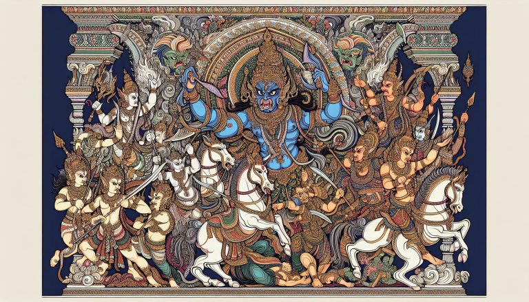Unveiling the Rich Tradition and Modern Influence of Indian Mythological Art