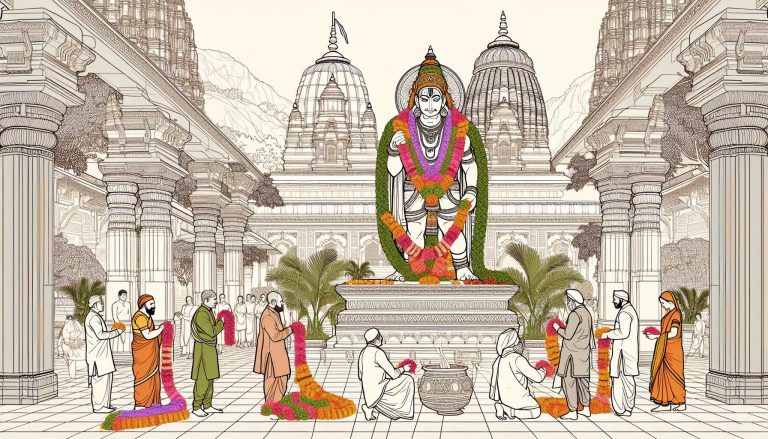 Exploring Hanuman’s Temples and Worship: A Journey Through History and Devotion
