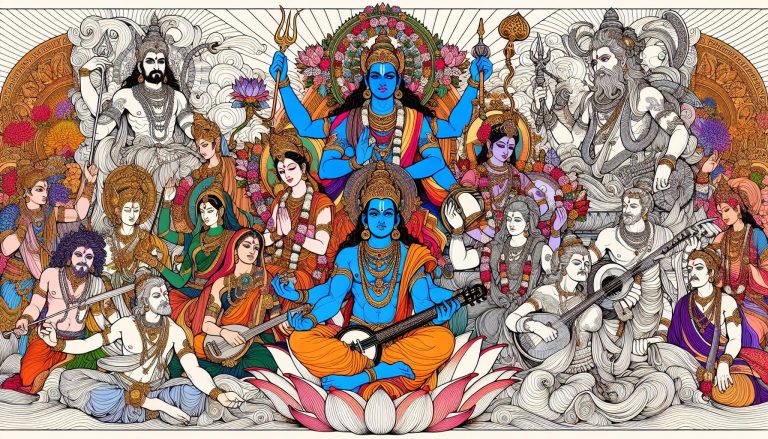 Exploring Major and Lesser-Known Puranic Characters: Deities, Heroes, Demons, and Sages