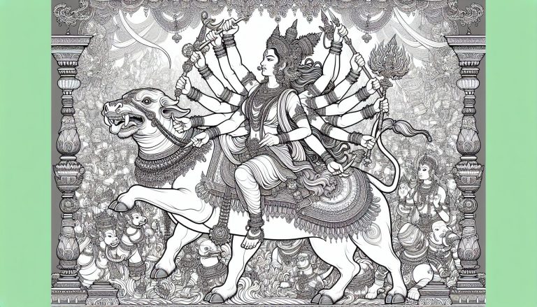 Durga’s Historical Importance: Exploring the Powerful Legacy of the Warrior Goddess