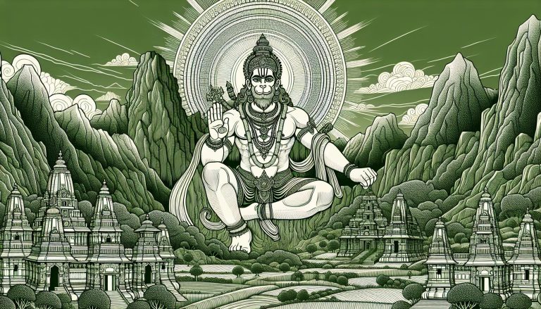 Exploring Hanuman’s Connection to Indian Geography: Temples, Tales, and Sacred Sites