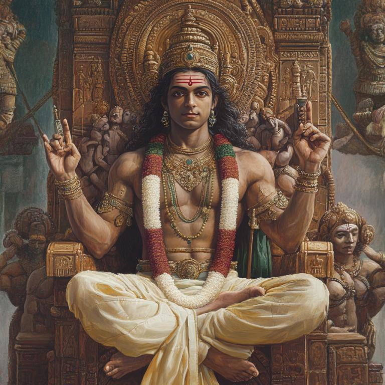 Chitravahana – King of Manipur