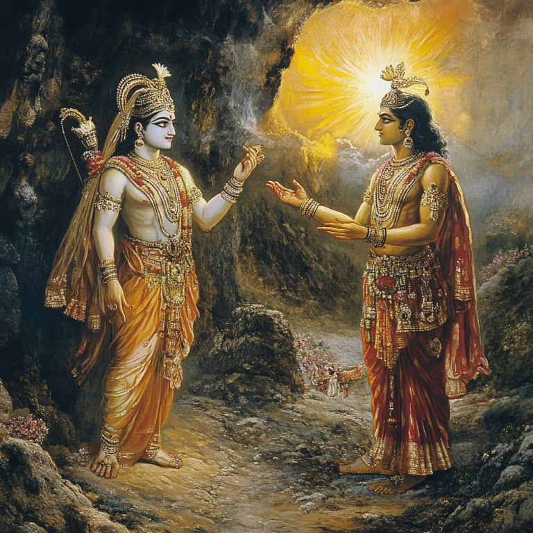 Vasishta and Vishwamitra