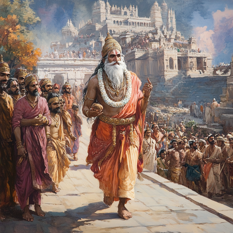 Vishwamitra Visits Ayodhya