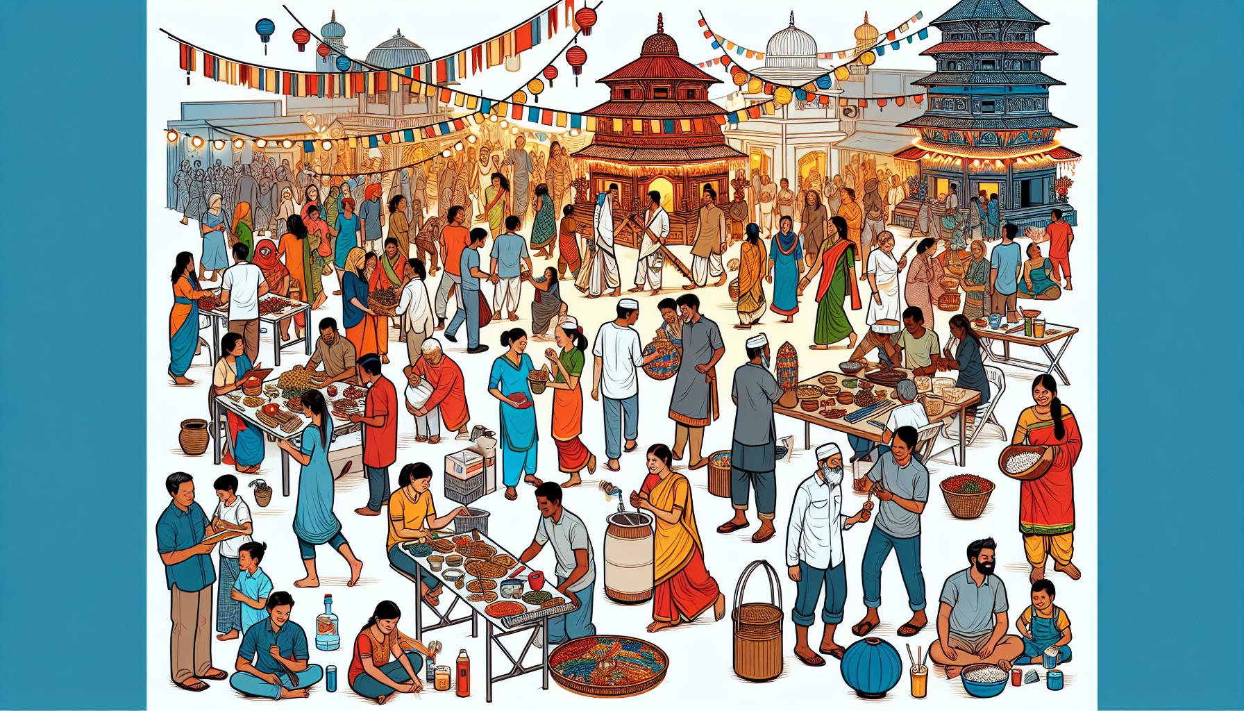 Top Festivals Celebrated in Temples: Spirituality, Culture, and Community Impact