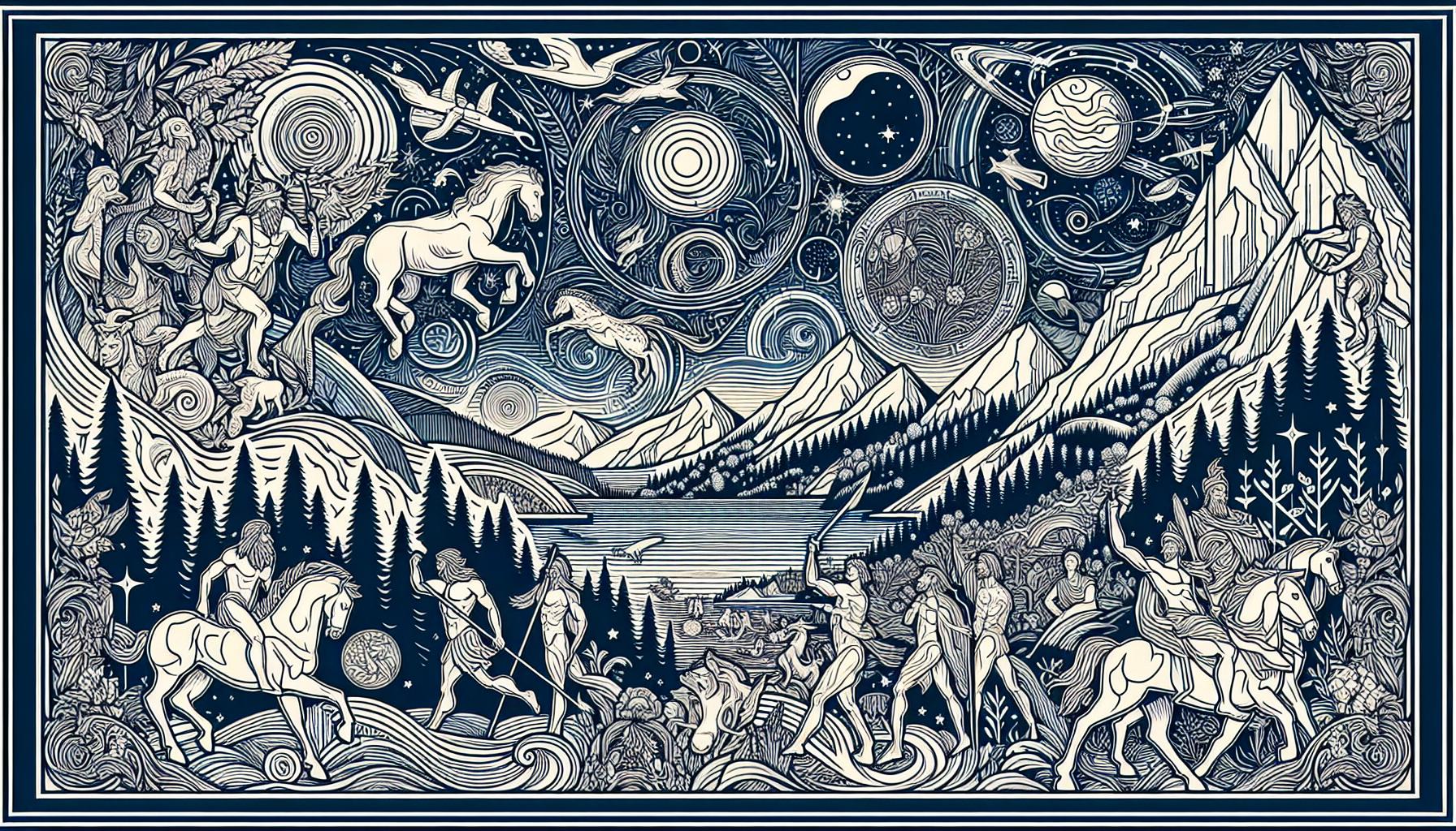 Discovering the Power of Mythological Narratives in Art: From Ancient Times to Modern Day