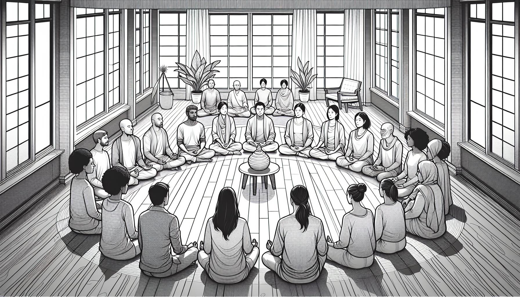 Exploring the Role and Impact of Devotional Community and Sangha in Modern Spirituality