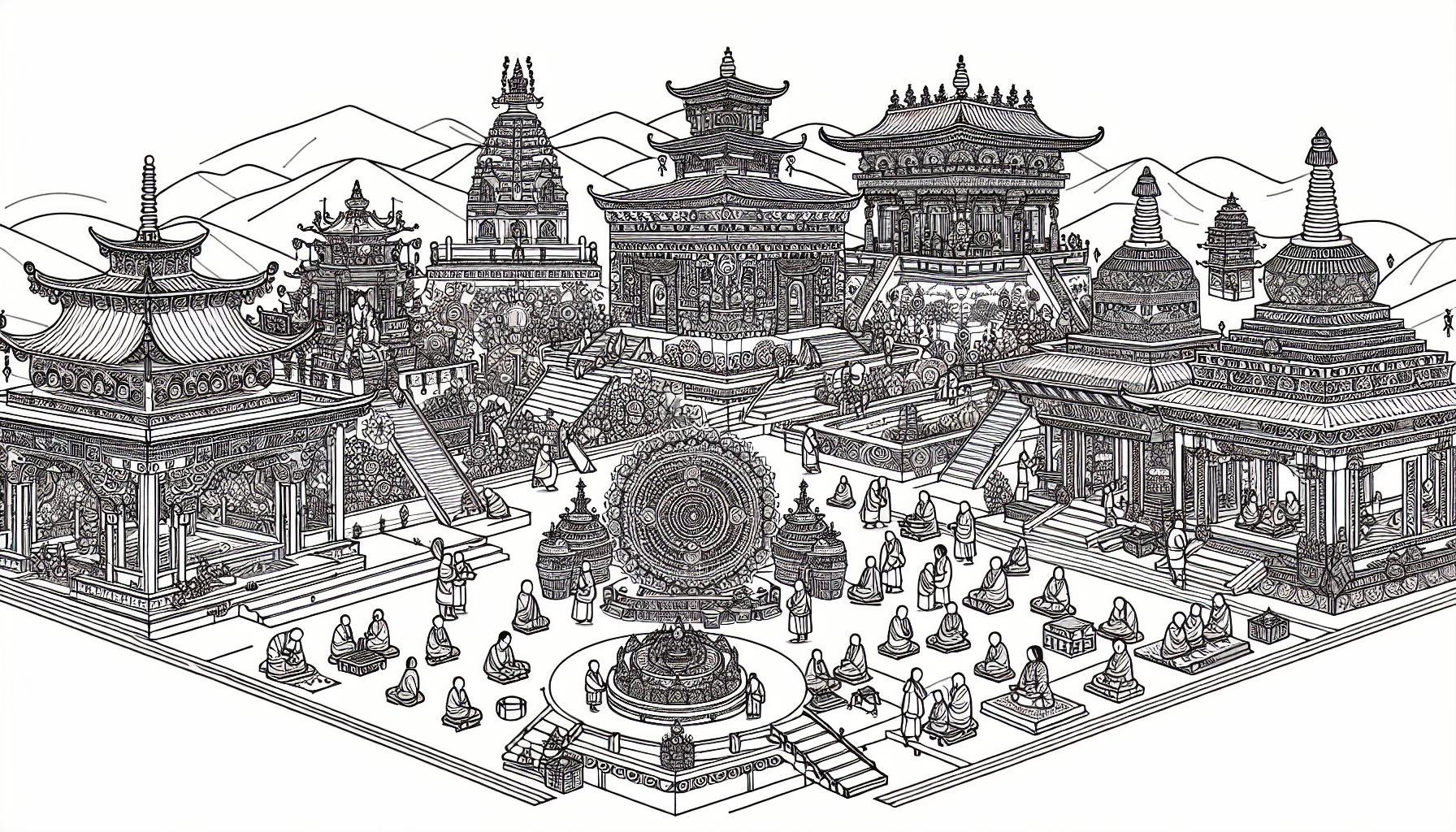 Discover the Profound Spiritual Practices in Temple Precincts Worldwide