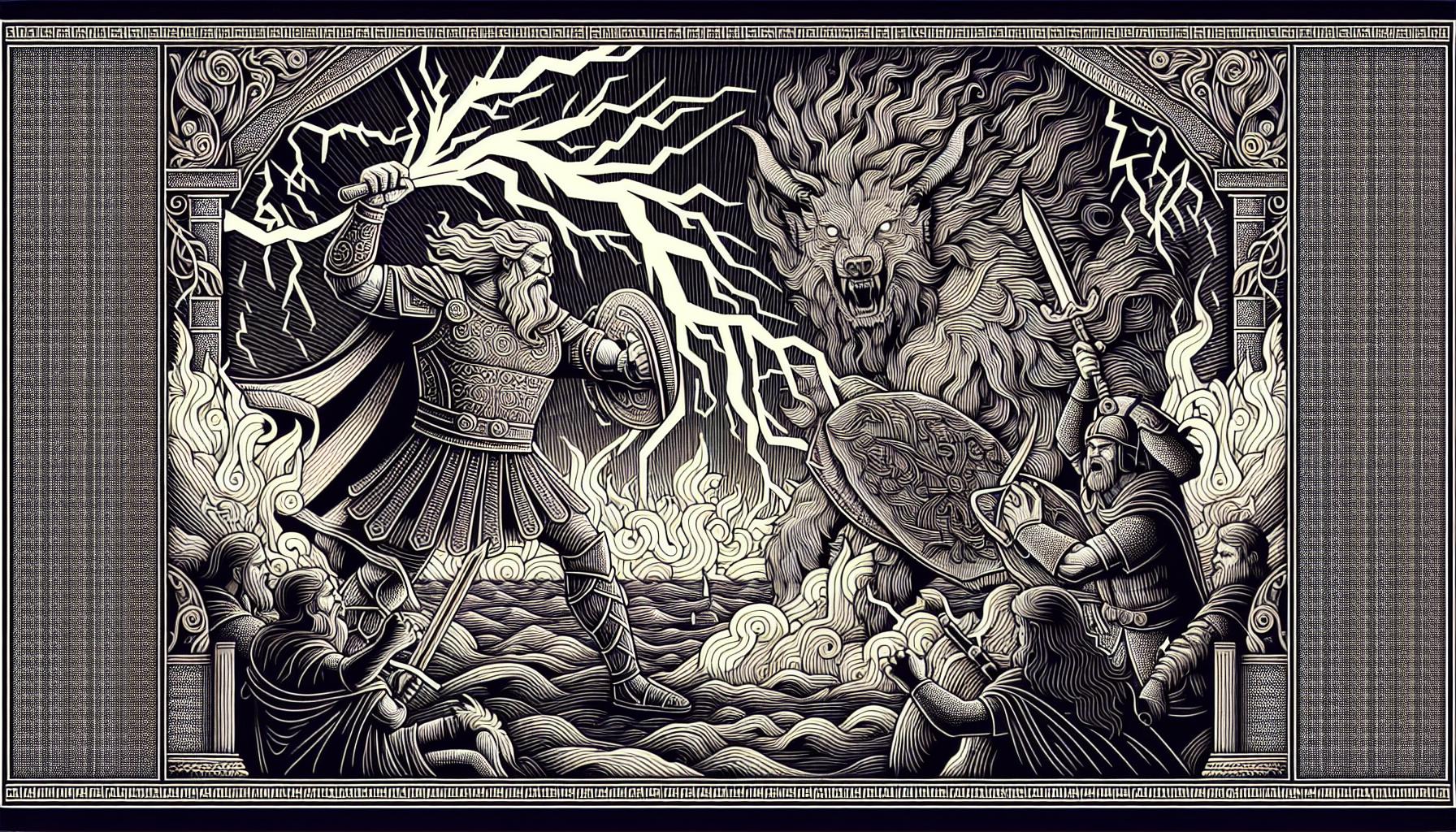 Mythological Creatures in Battles: Epic Clashes from Ancient Myths to Modern Media