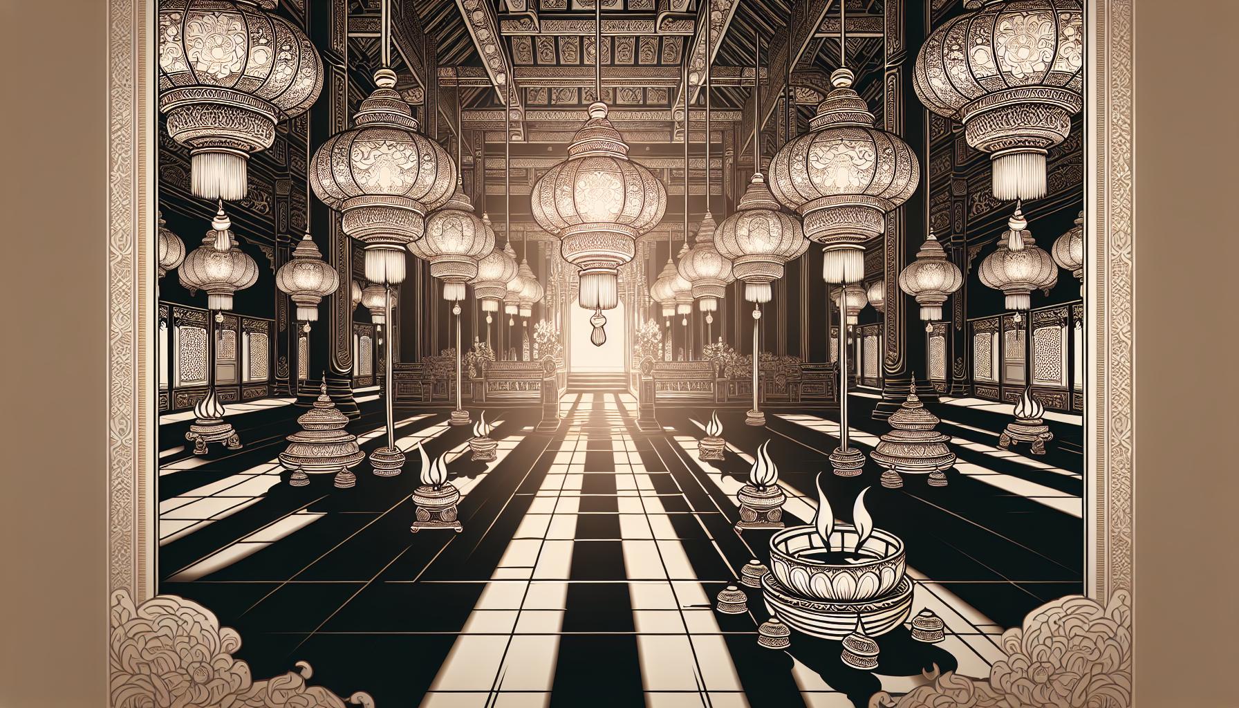 Importance of Temple Lighting: Enhancing Spirituality and Safety in Sacred Spaces